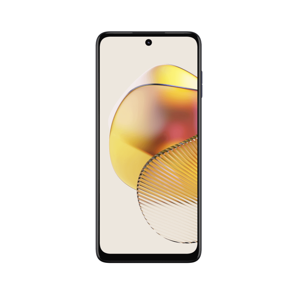 Smartphone with abstract design display