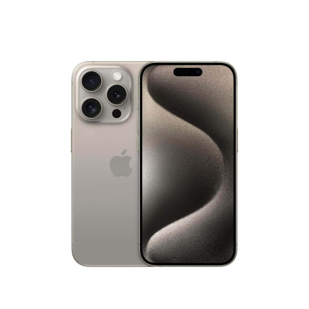 Refurbished iPhone 15 Pro Max 256GB Natural Titanium – Like New UK