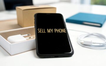 Phone with 'Sell My Phone' message